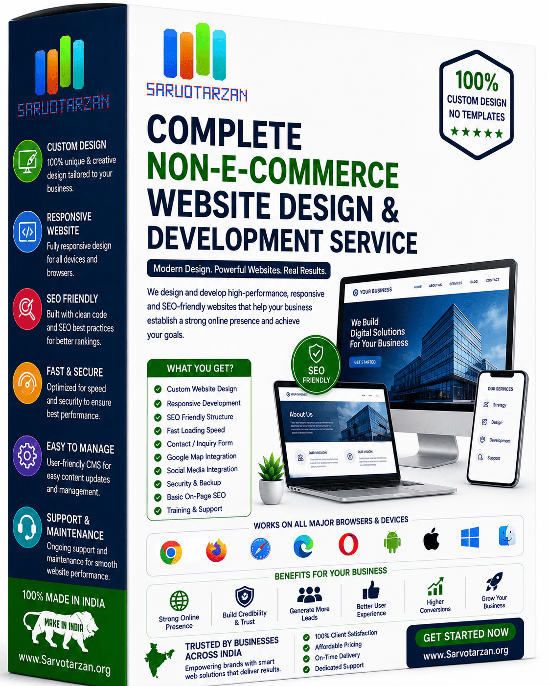 Buy Complete Non-E-commerce Website Design & Development Service (Now with 53 Must-Have Features)