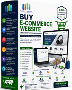 Buy E commerce Website Design & Website Development Service (Now with 72 Must-Have Features)