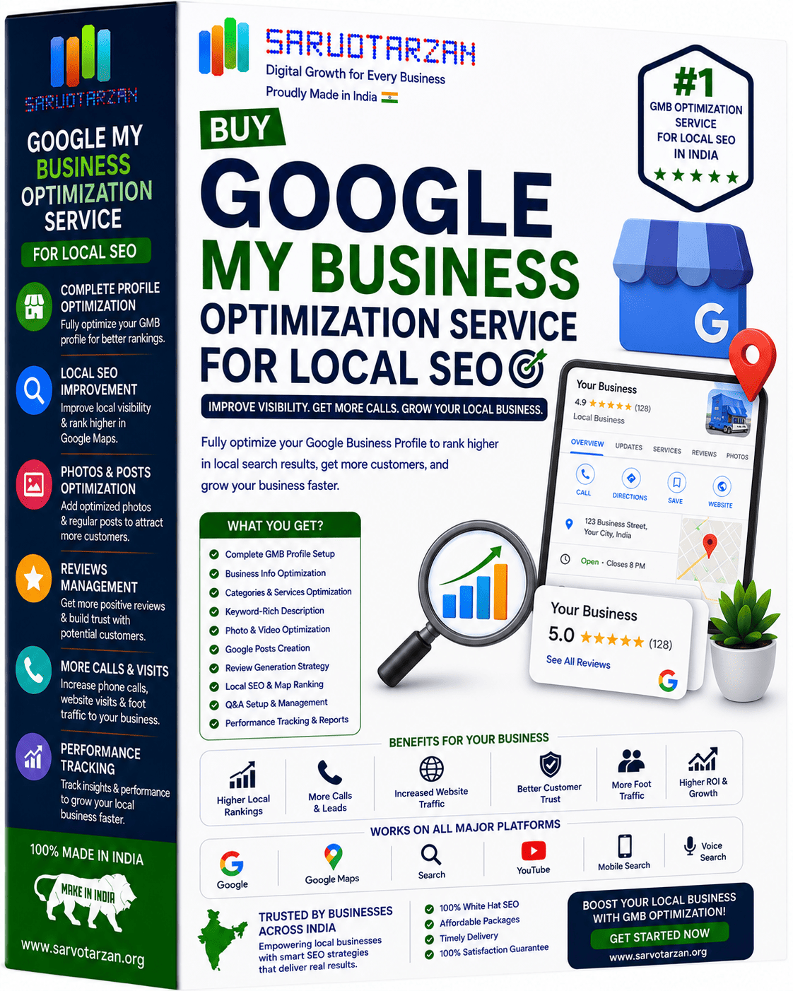 Buy Google My Business Optimization Service for Local SEO