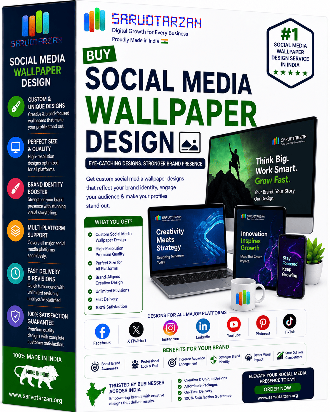 Buy Social Media Wallpaper Designed Images